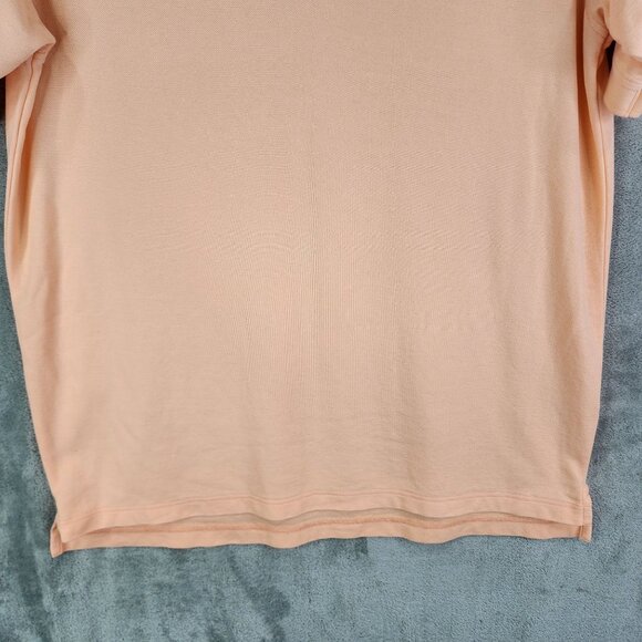 Mens Peach Roundtree & Yorke Gold Label Polo Shirt Short Sleeve Size XLT - Picture 3 of 10